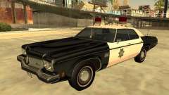 Oldsmobile Delta 88 1973 San Francis Police Dept para GTA San Andreas