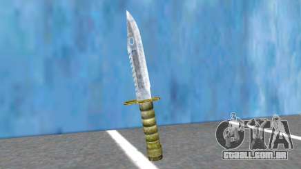 Combat Knife RE2R And RE3R para GTA San Andreas