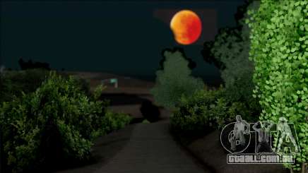 Luna Roja Para Halloween para GTA San Andreas