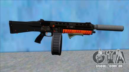 GTA V Vom Feuer Assault Shotgun Orange V3 para GTA San Andreas