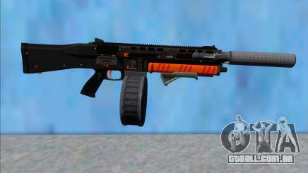 GTA V Vom Feuer Assault Shotgun Orange V13 para GTA San Andreas