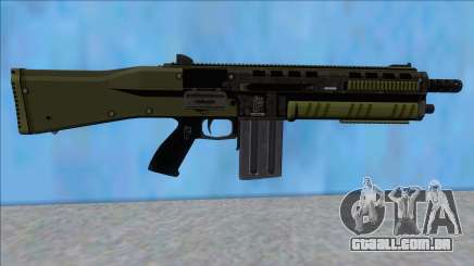 GTA V Vom Feuer Assault Shotgun Green V15 para GTA San Andreas