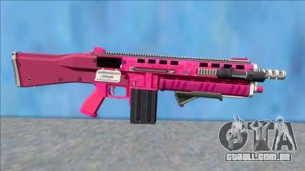GTA V Vom Feuer Assault Shotgun Pink V6 para GTA San Andreas