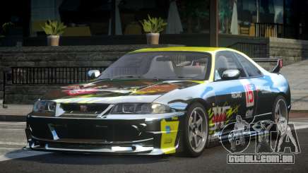 1997 Nissan Skyline R33 L7 para GTA 4