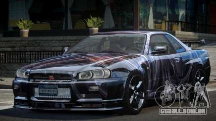 1999 Nissan Skyline R34 GT-R L5 para GTA 4