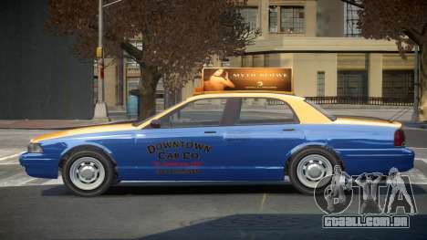 Vapid Stanier 2nd Gen Downtown Cab para GTA 4