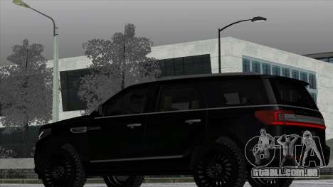 Lincoln Navigator Black Edition para GTA San Andreas