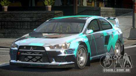 Mitsubishi Lancer Evo-X SP-G PJ4 para GTA 4