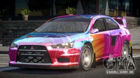 Mitsubishi Lancer Evo-X SP-G PJ5 para GTA 4