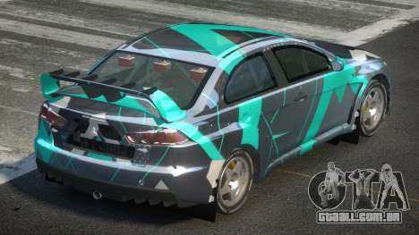 Mitsubishi Lancer Evo-X SP-G PJ4 para GTA 4