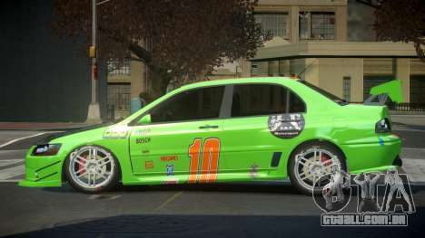 Mitsubishi Lancer IX SP Racing L5 para GTA 4