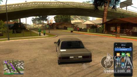 GTA5 HUD by DK22Pac para GTA San Andreas