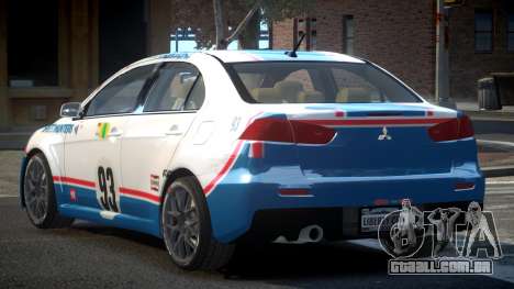 Mitsubishi Lancer X PSI-R L6 para GTA 4