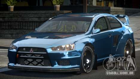 Mitsubishi Lancer Evo-X SP-G para GTA 4
