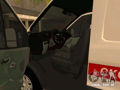 Ford Transit Ambulance Medical Aid para GTA San Andreas