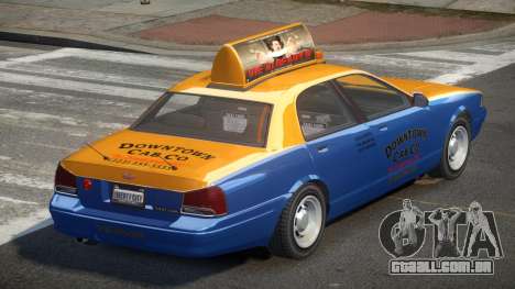 Vapid Stanier 2nd Gen Downtown Cab para GTA 4