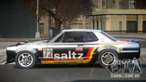 1977 Nissan Skyline KGC10 GT L4 para GTA 4
