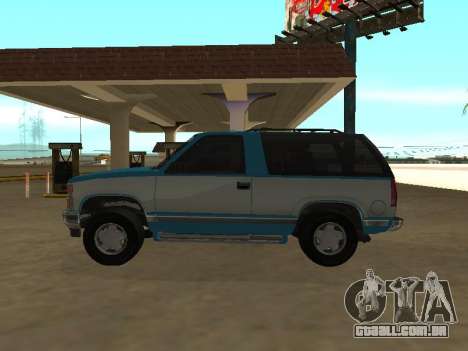 Chevrolet Blazer K5 1998 v2 para GTA San Andreas
