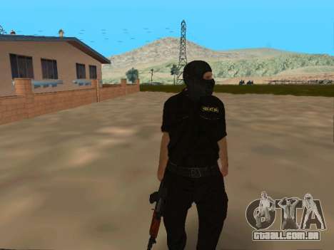 Pele da FSB em uma máscara para GTA San Andreas