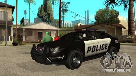 Interceptador de Polícia Vapid MGCRP para GTA San Andreas