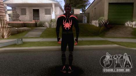 Spiderman Miles Morales Classic Suit para GTA San Andreas