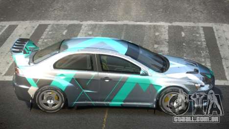 Mitsubishi Lancer Evo-X SP-G PJ4 para GTA 4