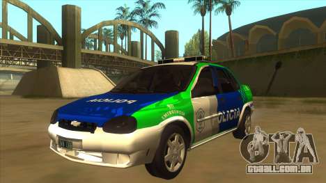 Chevrolet Corsa Polícia Bonaerense para GTA San Andreas