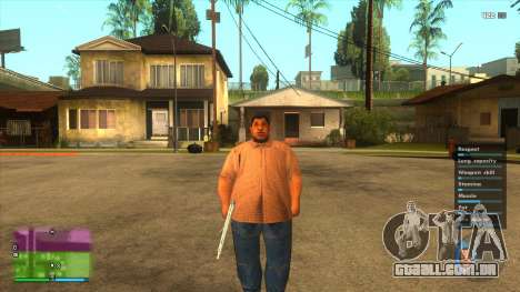 GTA5 HUD by DK22Pac para GTA San Andreas