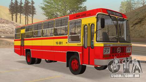 Ônibus Caio Gabriela II MBB LPO-1113 1979 para GTA San Andreas