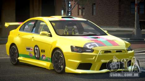 Mitsubishi Lancer X PSI-R L3 para GTA 4