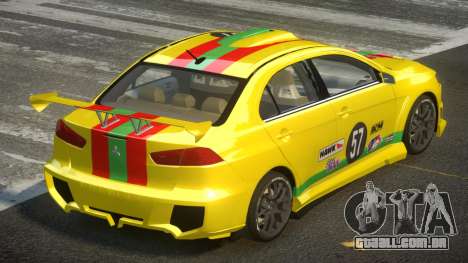 Mitsubishi Lancer X PSI-R L3 para GTA 4