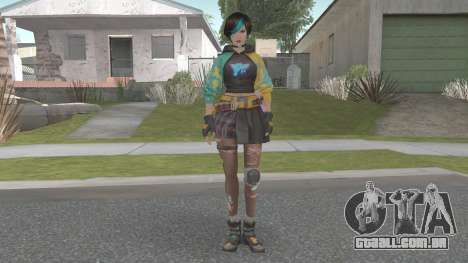Steffie from Free Fire para GTA San Andreas