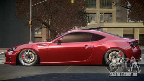 Subaru BRZ GS Racing para GTA 4