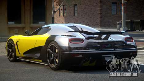 Koenigsegg Agera BS-G L9 para GTA 4