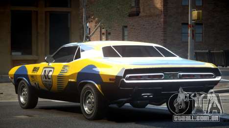 1971 Dodge Challenger PSI-T L4 para GTA 4