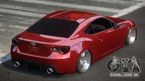 Subaru BRZ GS Racing para GTA 4