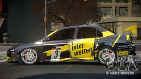 Mitsubishi Lancer IX SP Racing L7 para GTA 4