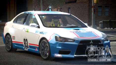 Mitsubishi Lancer X PSI-R L6 para GTA 4