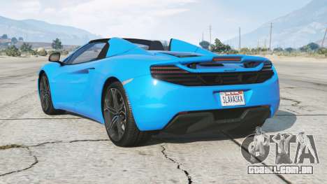 McLaren 12C Spider 2012