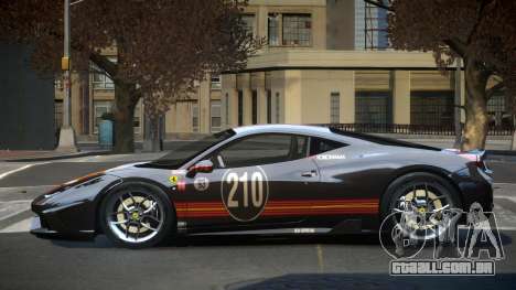 Ferrari 458 PSI-R L1 para GTA 4