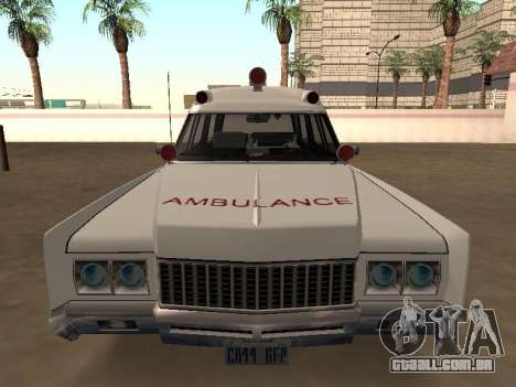 Cadillac Fleetwood 1970 Ambulance para GTA San Andreas