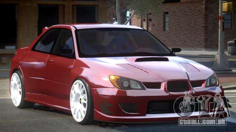 Subaru Impreza BS Tuned para GTA 4