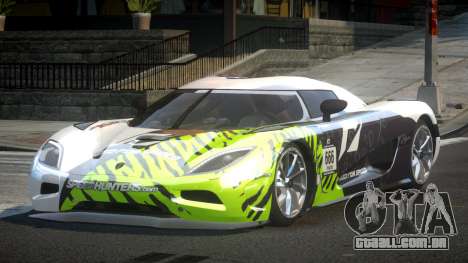 Koenigsegg Agera SP Drift L9 para GTA 4