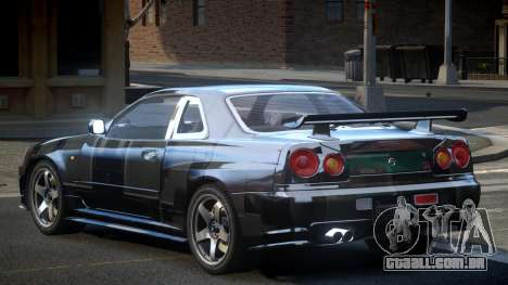 Nissan Skyline R34 GST Racing L10 para GTA 4