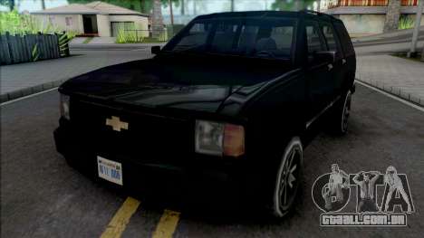 Chevrolet Blazer [BETA] para GTA San Andreas