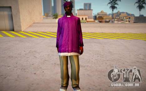 Sweet Johnson Balla Clothing Mod para GTA San Andreas