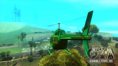 Helicóptero MegaFon para GTA San Andreas