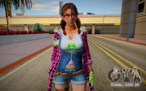 Tekken 7 Julia Chang Default Casual para GTA San Andreas