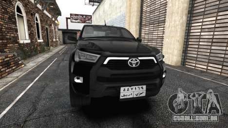 Toyota Hilux 2021 invencível Exclusive para GTA San Andreas