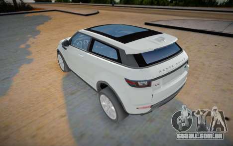 Land Rover Range Rover Evoque Coupe para GTA San Andreas